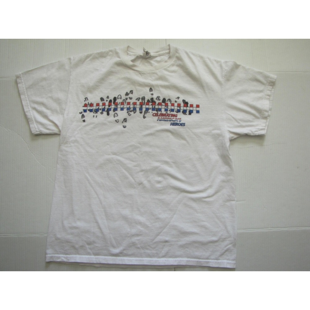 Richmond International Raceway Shirt White NASCAR Racing Autographed 2010 Tee